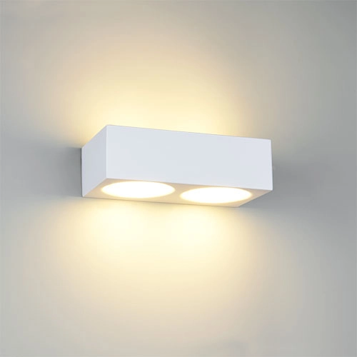 Design-Wandlampe Mattone Putz – weiß Trio 4017807692396