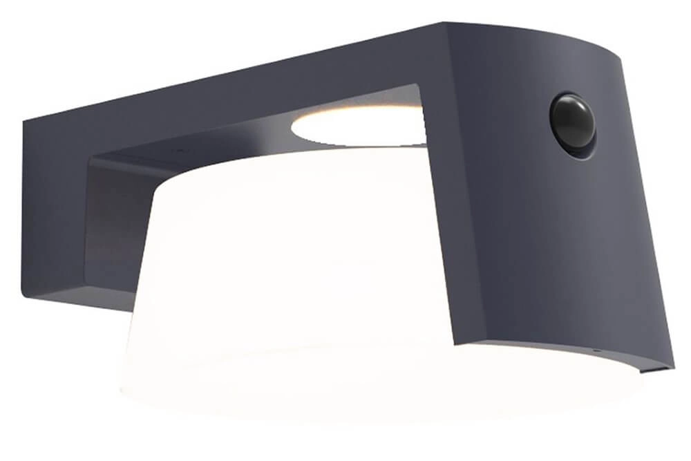 Solar wall lamp Moon anthracite