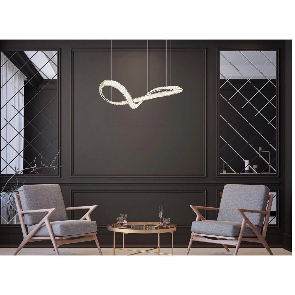 Design-Pendellampe Neil Einzigartiger Chrom Globo 9007371507412