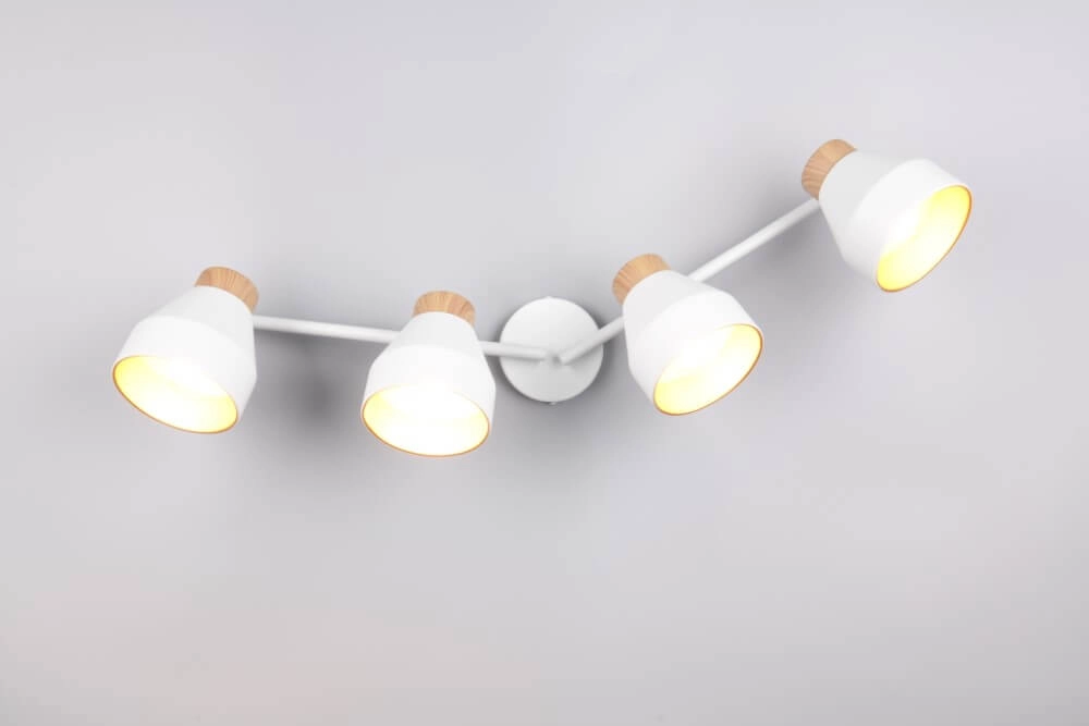 Design Deckenleuchte 4-flammig Valentin weiß Trio 4017807637441