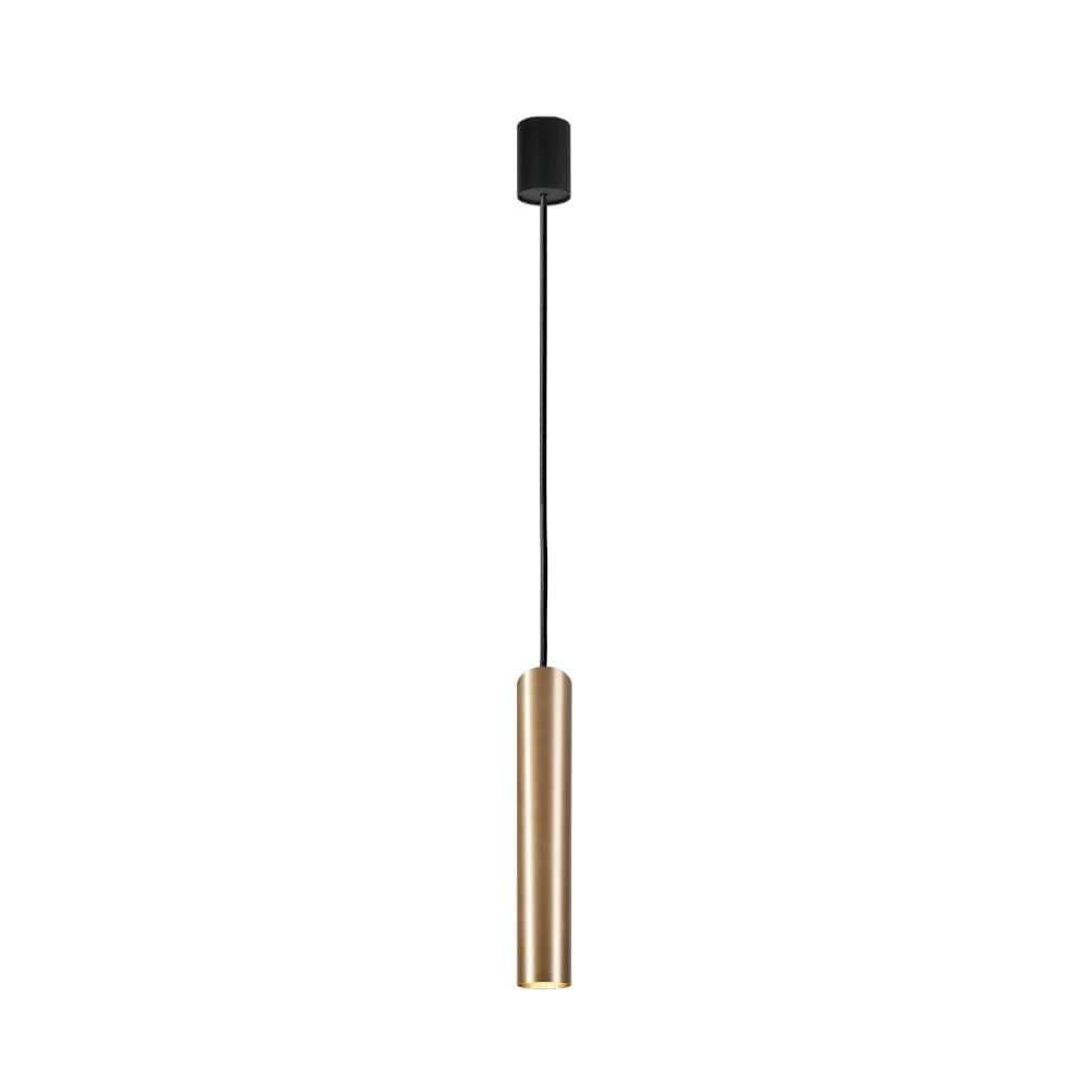 Schlanke Hängelampe Eye schwarzes Gold Lyora 5903139880091