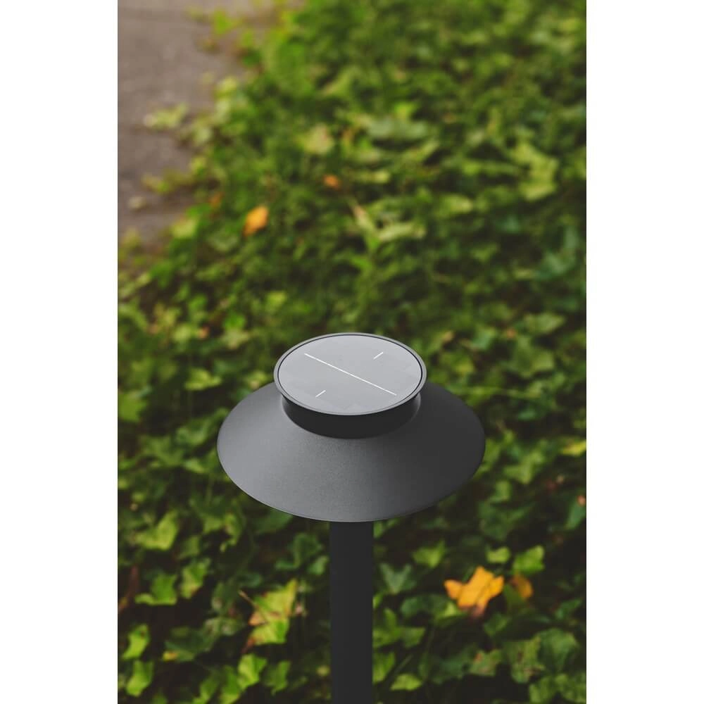 Solar-Gartenleuchte Justina schwarz Nordlux 5704924017568