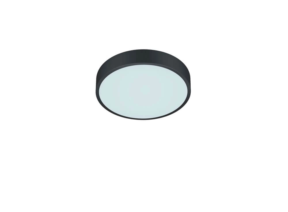 Schwarze Deckenlampe Waco Ø 31cm Trio 4017807525014