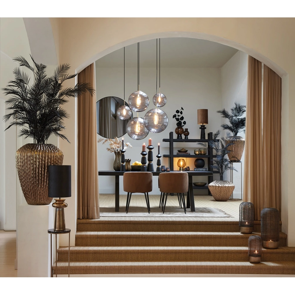 Pendellampe Magdala Ø 40cm Rauch Light & Living 8717807636289