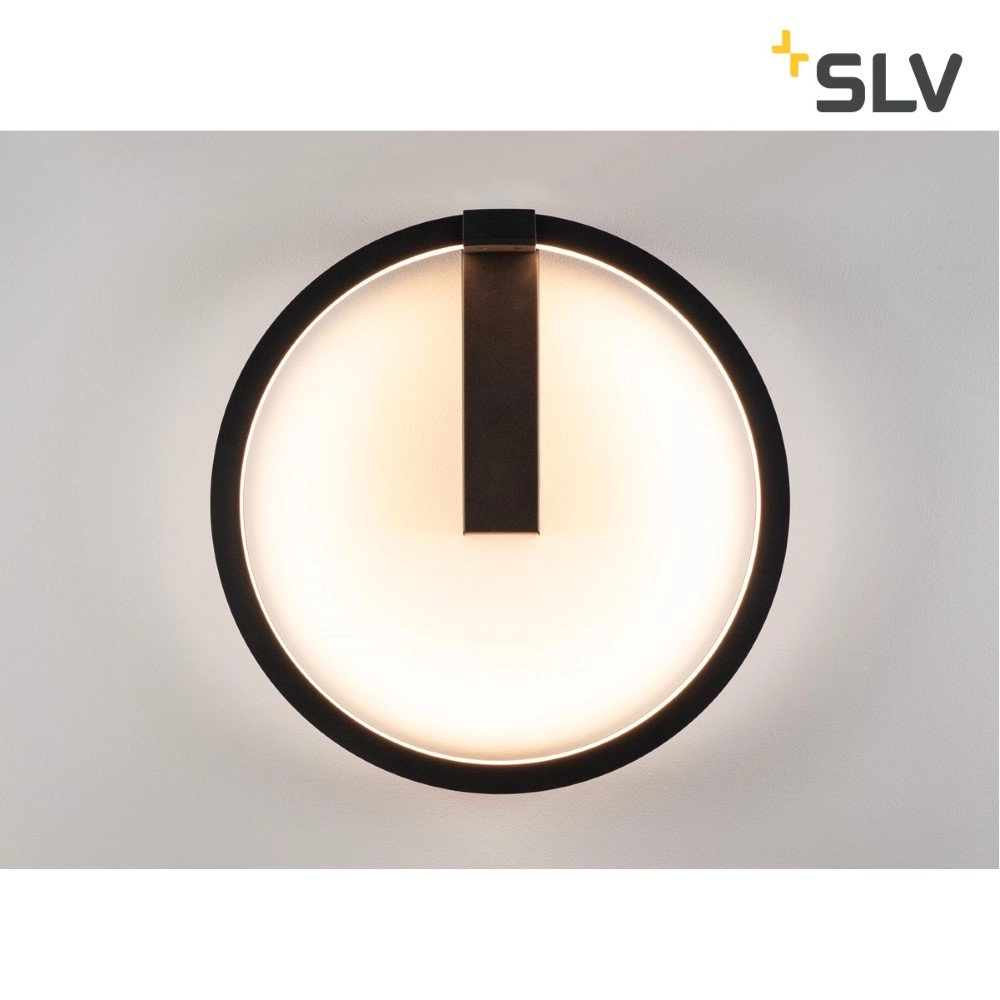 LED-Wandleuchte One Ø 40 cm schwarz SLV 4024163231091
