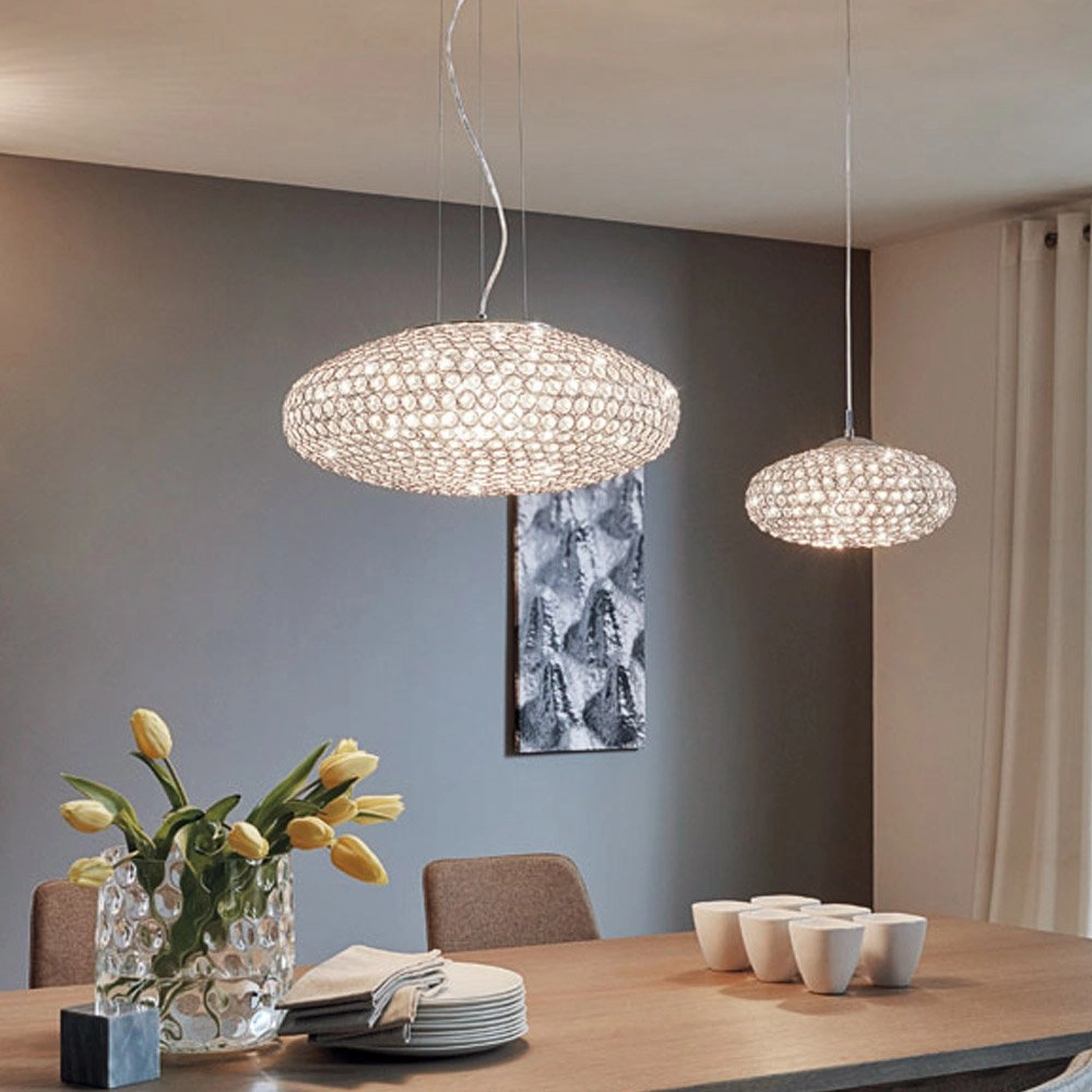 Pendelleuchte Clemente 54 cm Metallgrau Eglo 9002759952877
