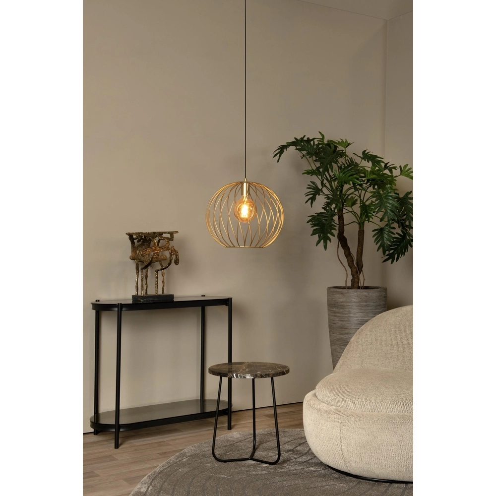 Pendellampe Danza Ø 40cm Gold Lucide 5411212211521