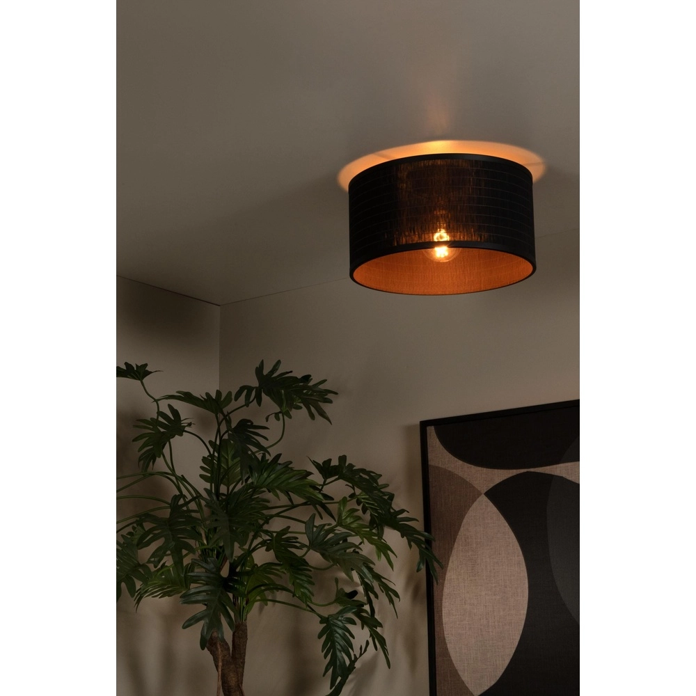 Deckenlampe Tagalog Schwarz Lucide 5411212211606
