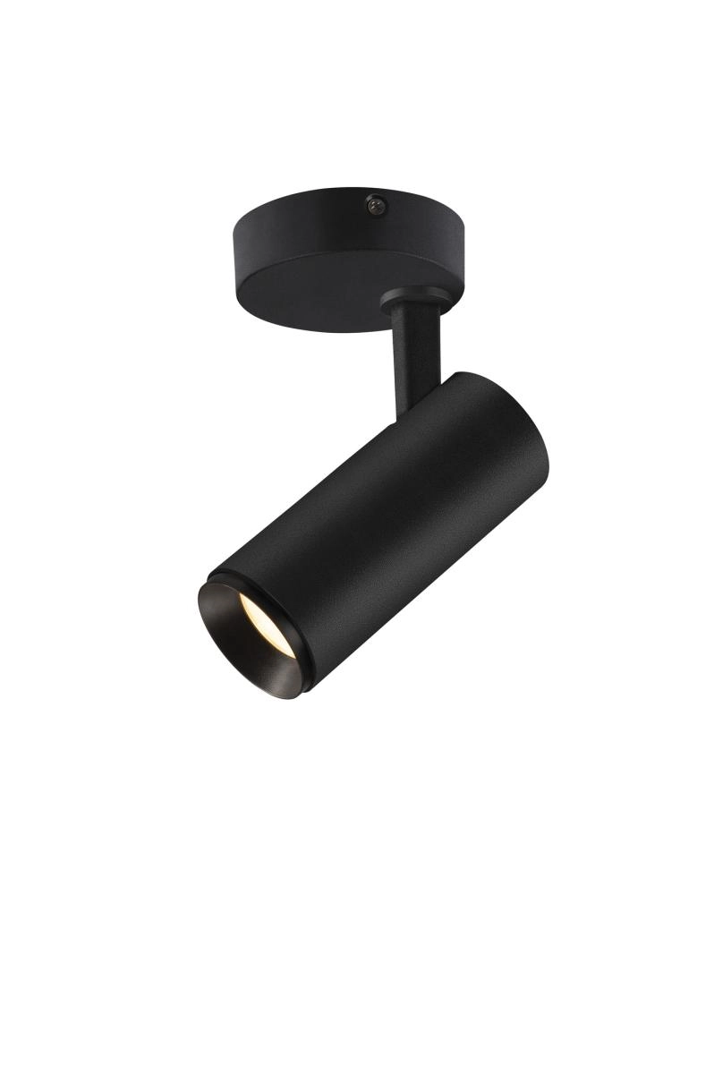 Aufbauspot Numinos S Schwarz 3000K - 36gr SLV 4024163242578