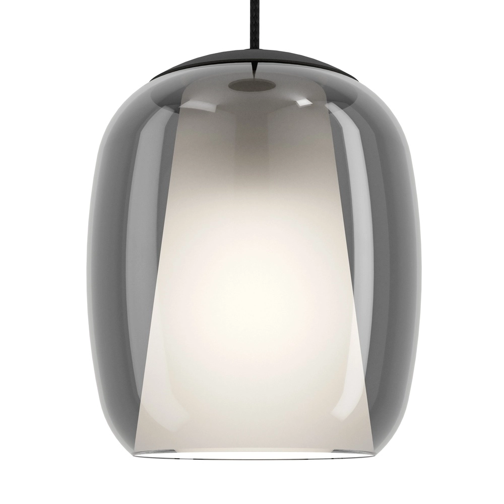 Esstisch-Pendellampe Ciampino 5L – rauchmattiertes Glas Eglo 9008606312733