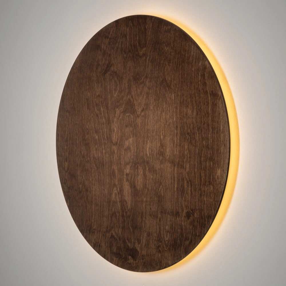 Wandleuchte Ring Timber XXL LED-Holz Lyora 5903139111782