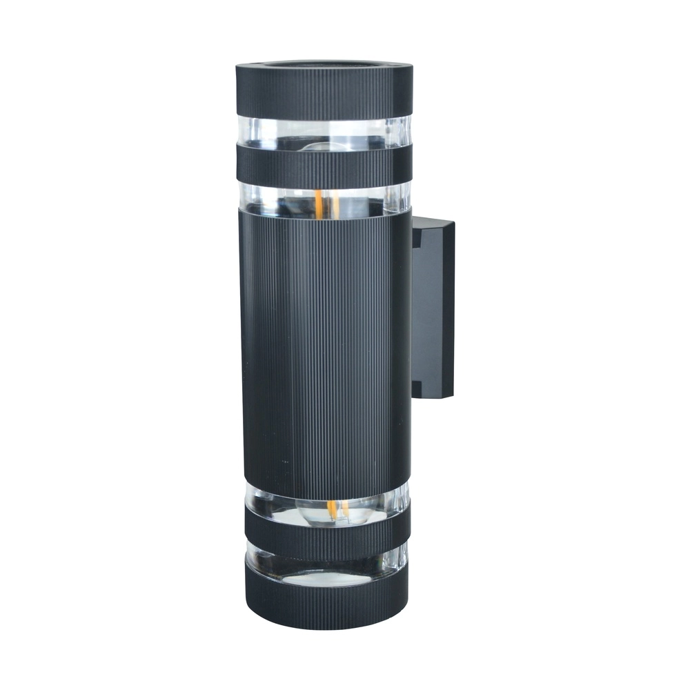 Design-Wandlampe Toluca Schwarzes Doppel Searchlight 5,05342E+12