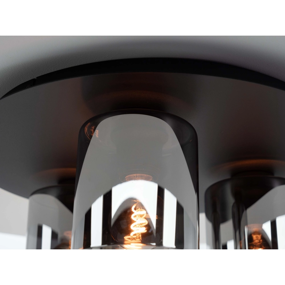 Deckenlampe Gorosiba 1 Ø 45cm – mit Rauchglas Eglo 9002759996314