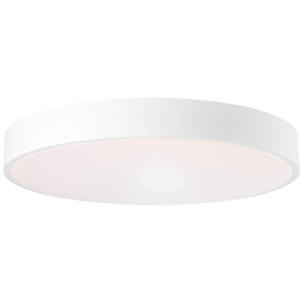 Weiße LED-Deckenleuchte Slimline Ø 49cm