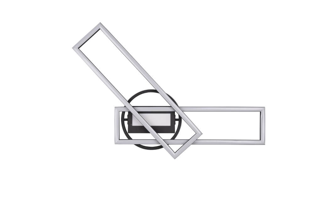 Verstellbare LED-Deckenleuchte Twister Schwarz Trio 4017807540581