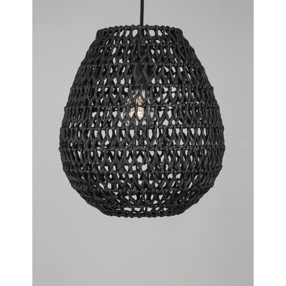 Böhmische Pendelleuchte Griffin schwarz Lyora 5212017421357