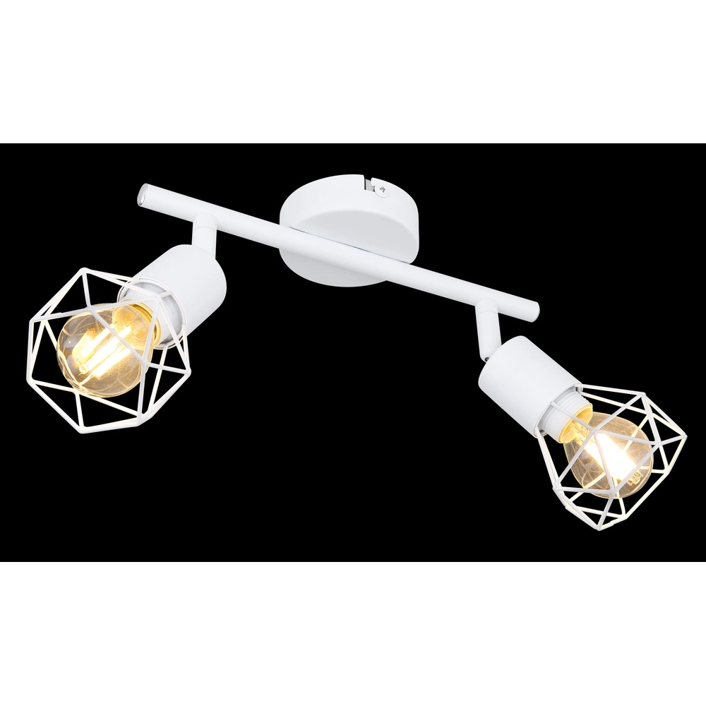 Deckenlampe Xara I 2-Licht weiß Globo 9007371412983