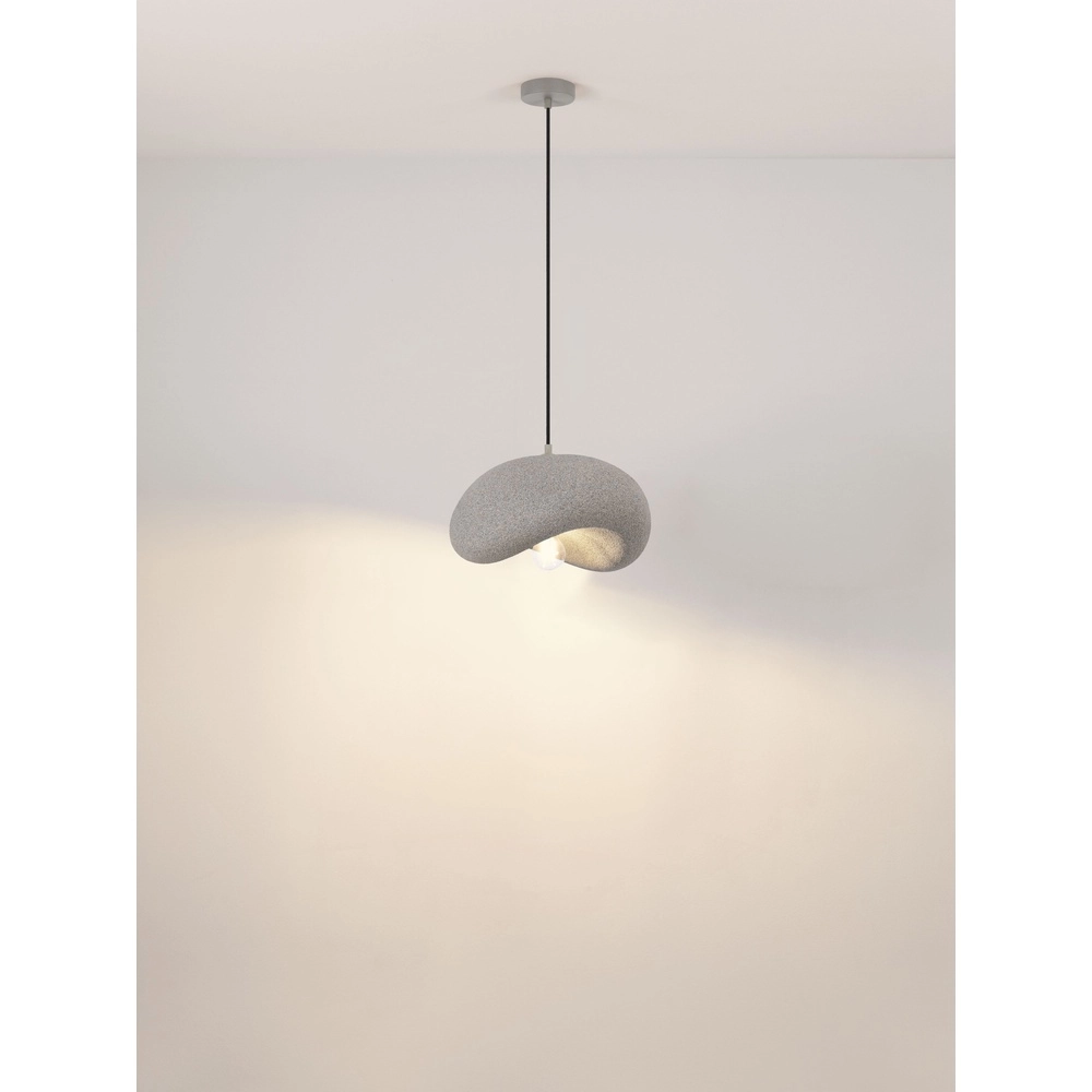 Moderne Pendellampe Bambel Grau Lyora 5212017495778