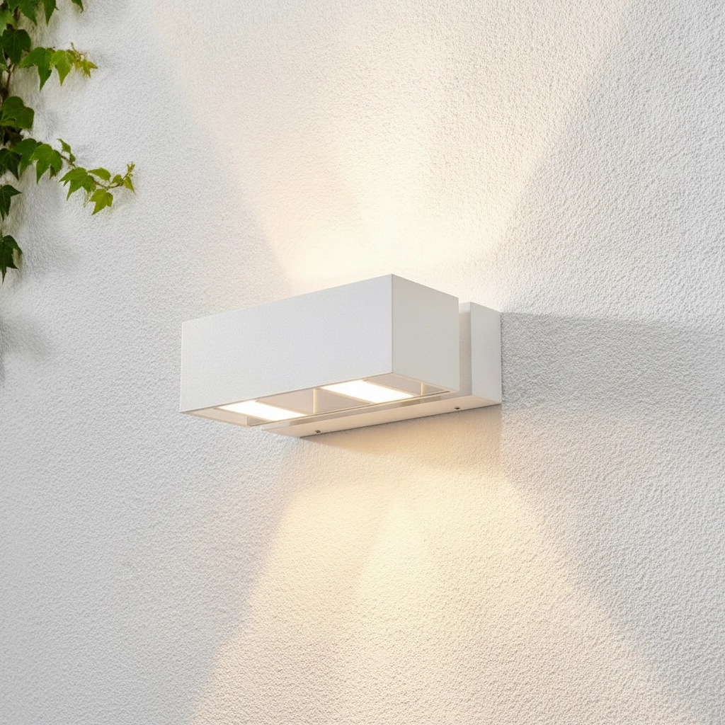 Doppelter LED-Strahler Bfeld 2 - Leuchten - weiß