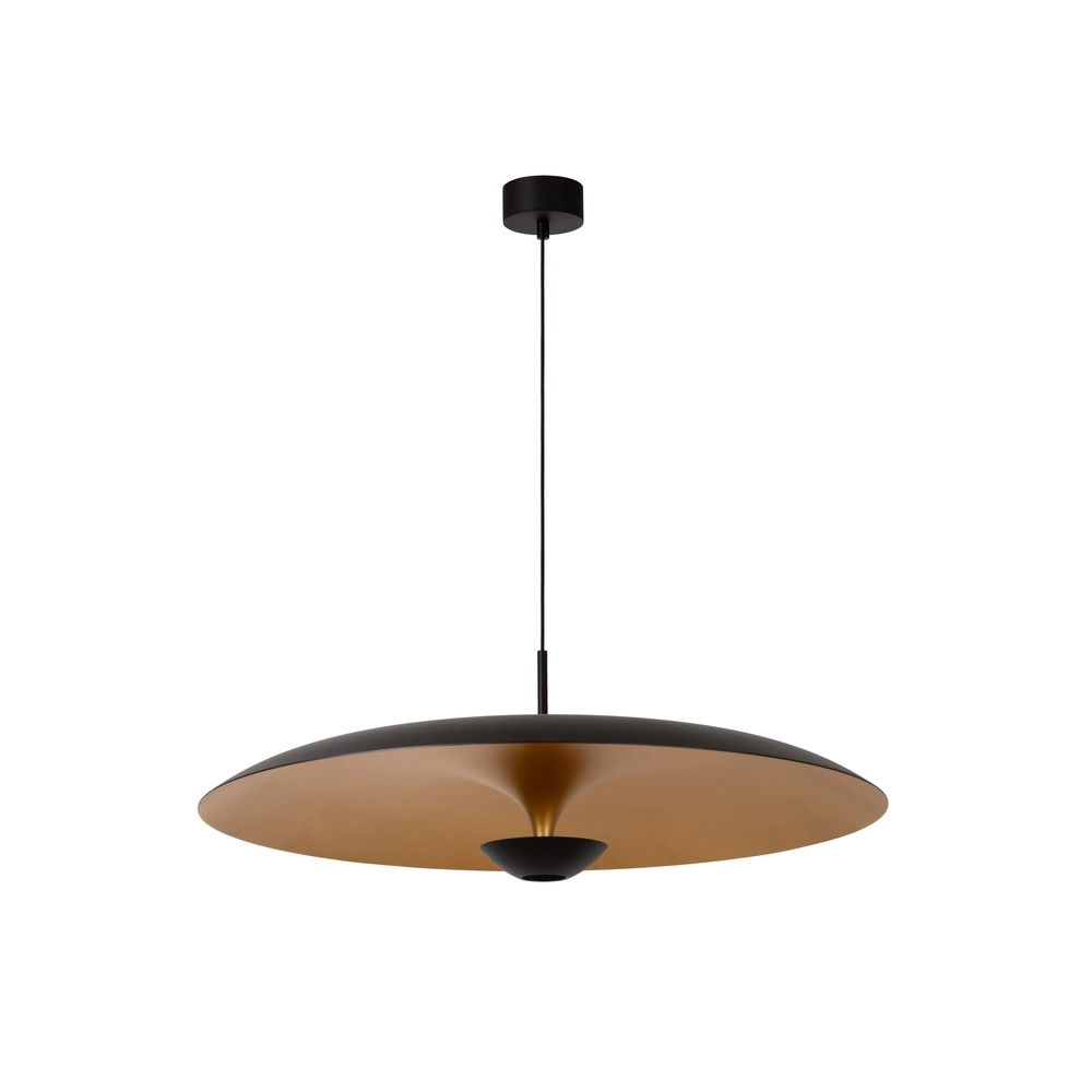 Design-Pendellampe Kenneth schwarz Ø 80 cm Premium by Lucide 5411212410450