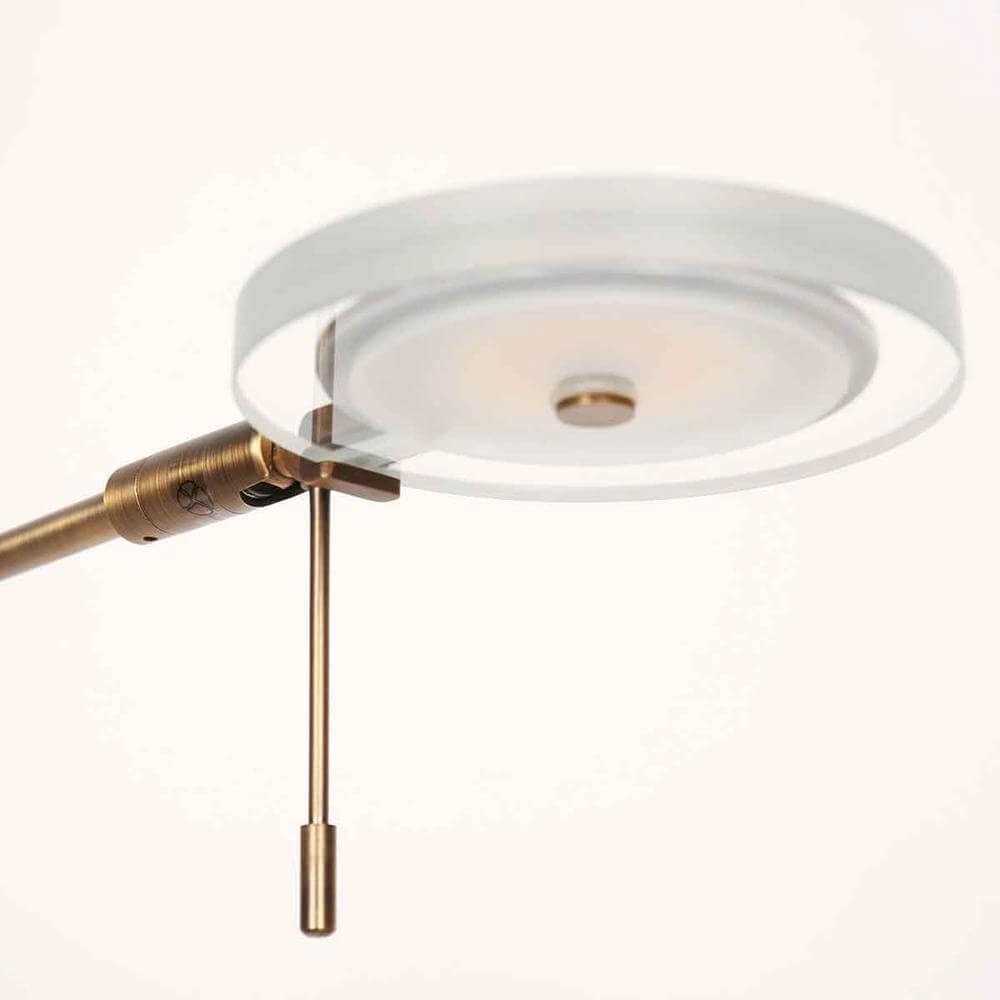 Leselampe 2-flammig Turound Design Bronze Steinhauer 8712746170993