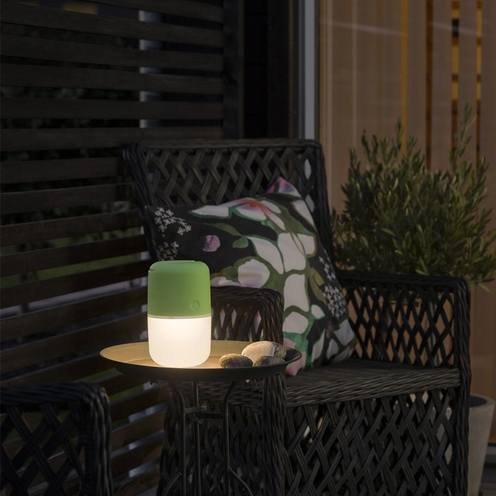 Gartentischlampe Asissi 19,5 cm grün KonstSmide 7318308056029