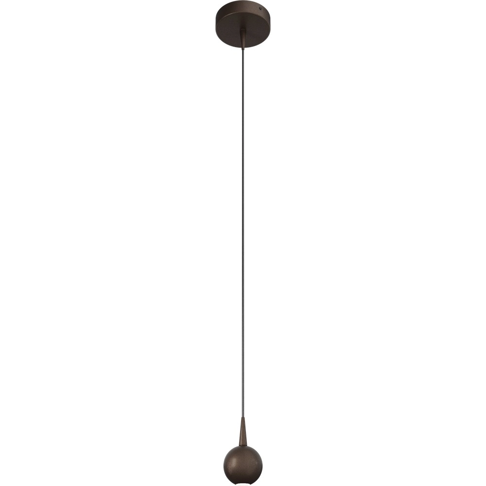 Pendellampe Talana kakaobraun Ø 6 cm