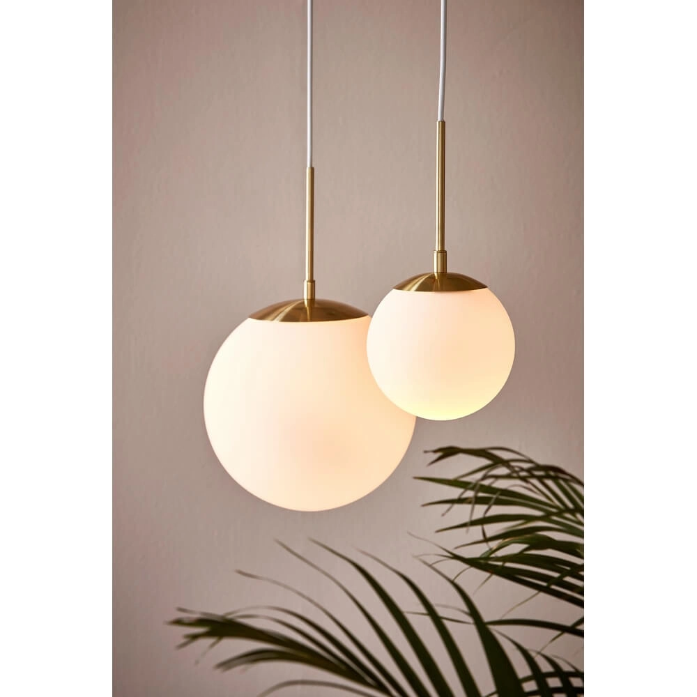 Design-Pendelleuchte Grant Messing Ø 25cm Nordlux 5704924001116