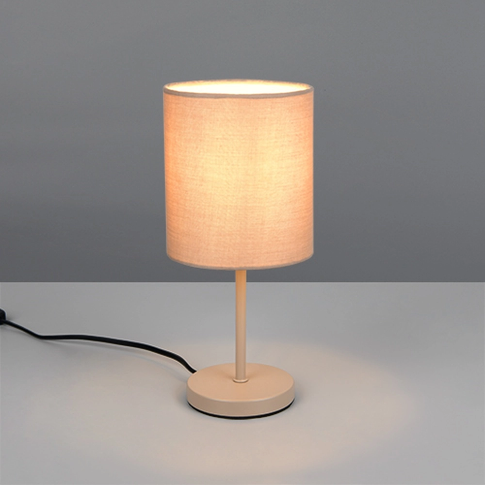 Tischlampe Jerry Sandbraun Trio 4017807714258