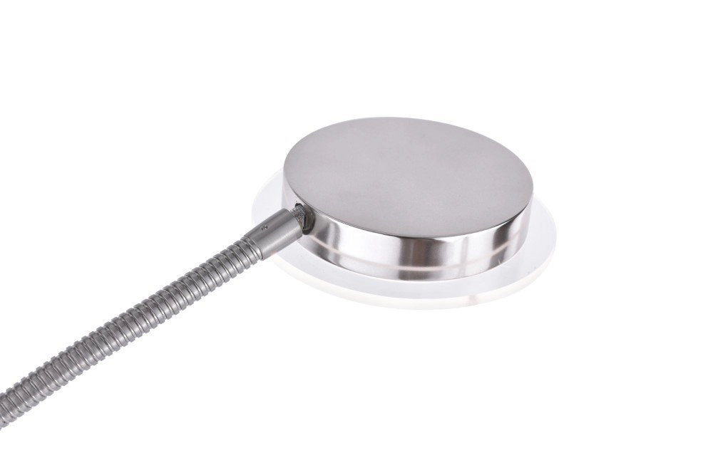 Leselampe Hans Round grau Just Light 4043689946852