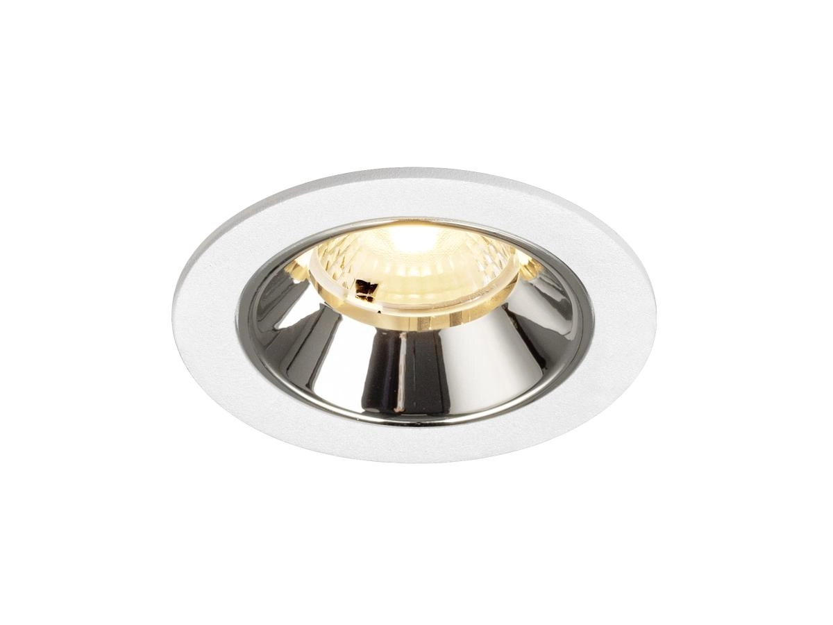 Einbau-Strahler Numinos S weiß/chrom 3000K - 40gr SLV 4024163312899