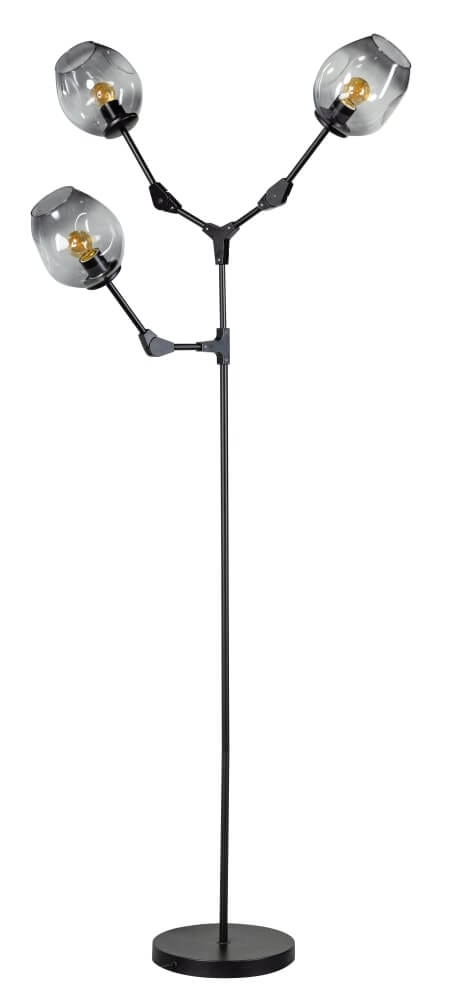 Stehlampe Lime 3 Lichtschwarz mit Rauchglas ETH 8720195300731