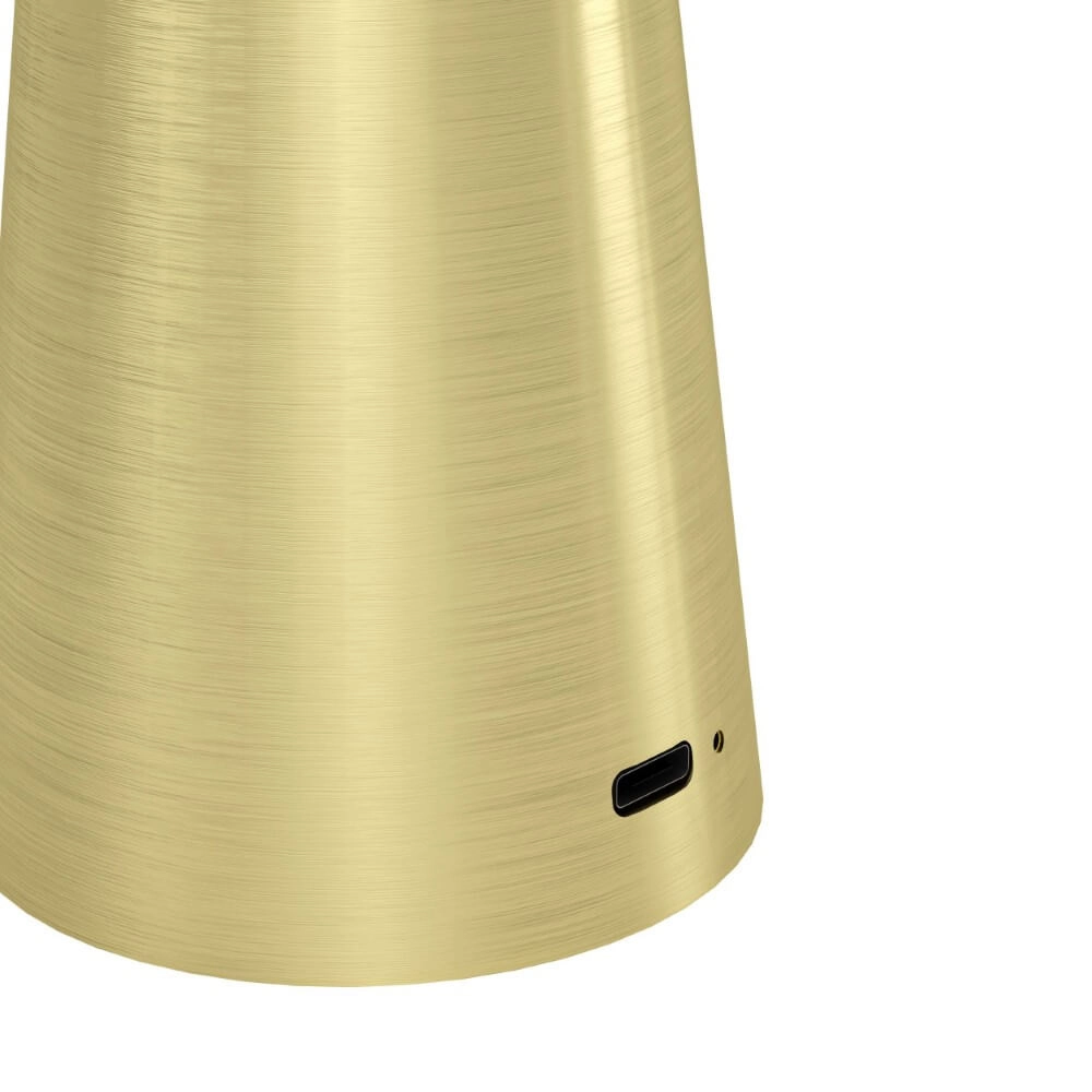 Tischlampe aus Messing Piccola Ø 13cm Eglo 9008606277780