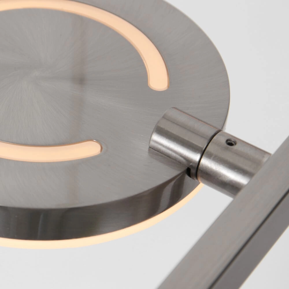 Flexible LED-Hängelampe Soleil Edelstahl Steinhauer 8712746167344