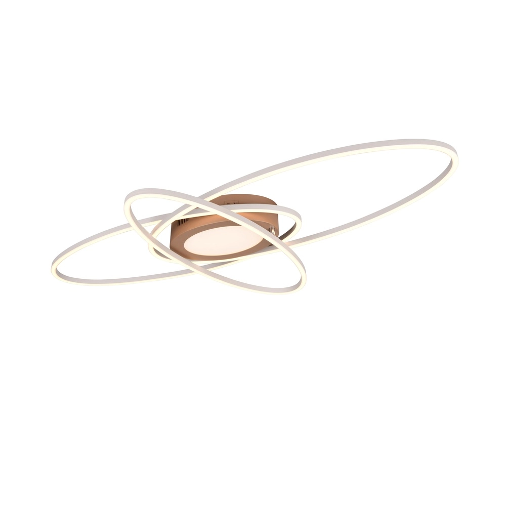 Moderne Deckenlampe Ovine Mocha Brown