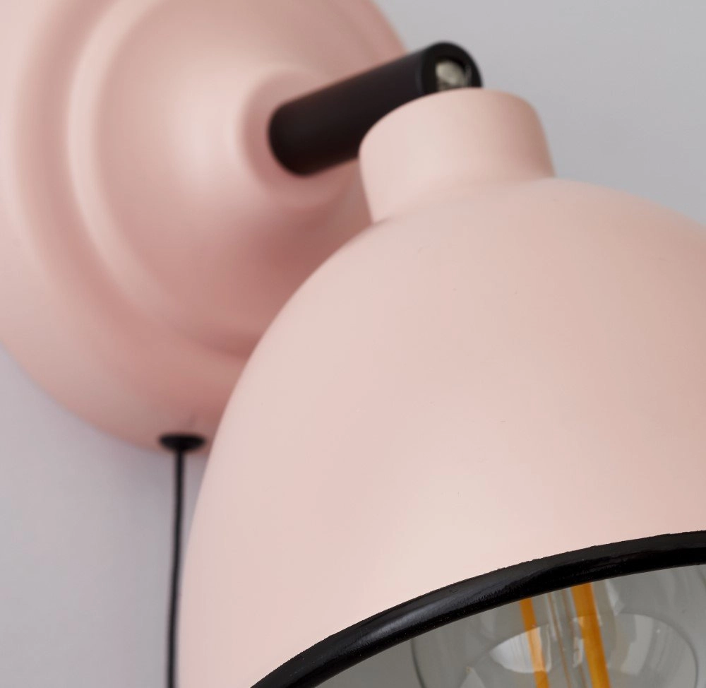 Wandlampe Telio Pastellrosa Brilliant 4004353355370