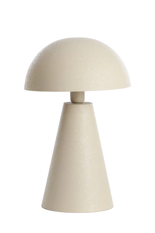 Design-Tischleuchte Surrina creme Ø 31cm Light & Living 8717807743567
