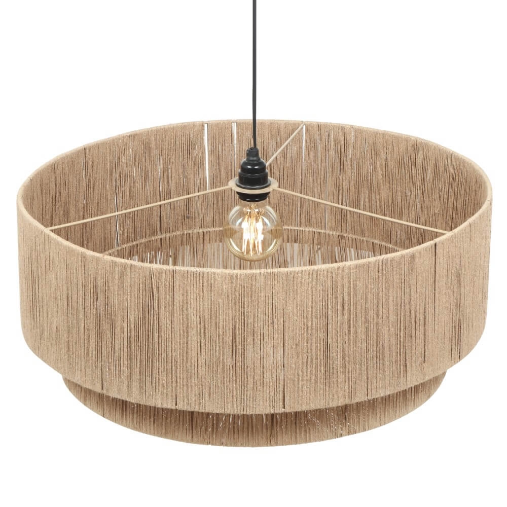 Hängelampe aus Seil Smilla Ø 60cm Trio 4017807628265