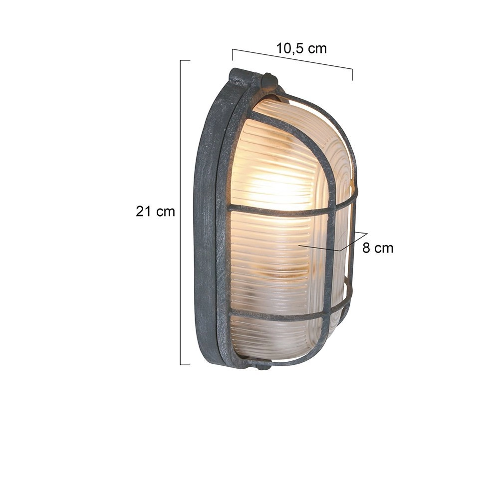 Lampe Mexlite 21 cm Vintage Grey Steinhauer 8712746114935