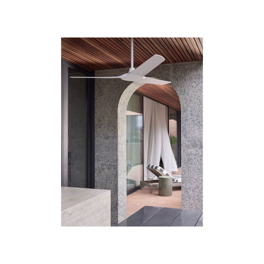 Weißer Deckenventilator Abyss Ø 142cm Beacon 9333509209744