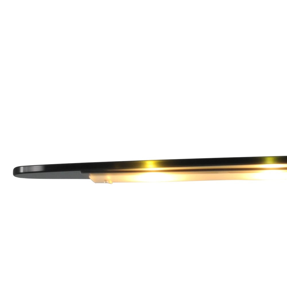 Esszimmerlampe Vigo 2 140 cm Nickel mit Schwarz Masterlight 8718121181110