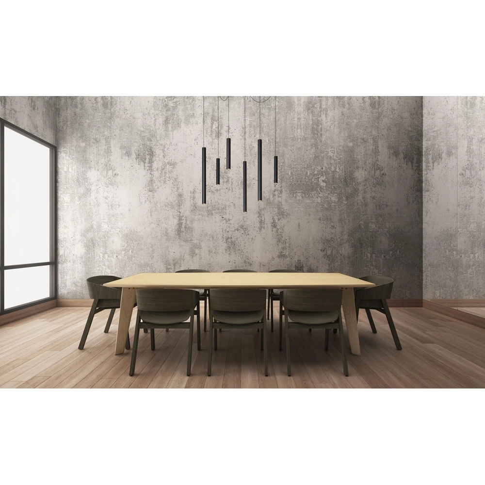 6-Licht Pendellampe Lorenz Design Schwarz Lucide 5411212740700