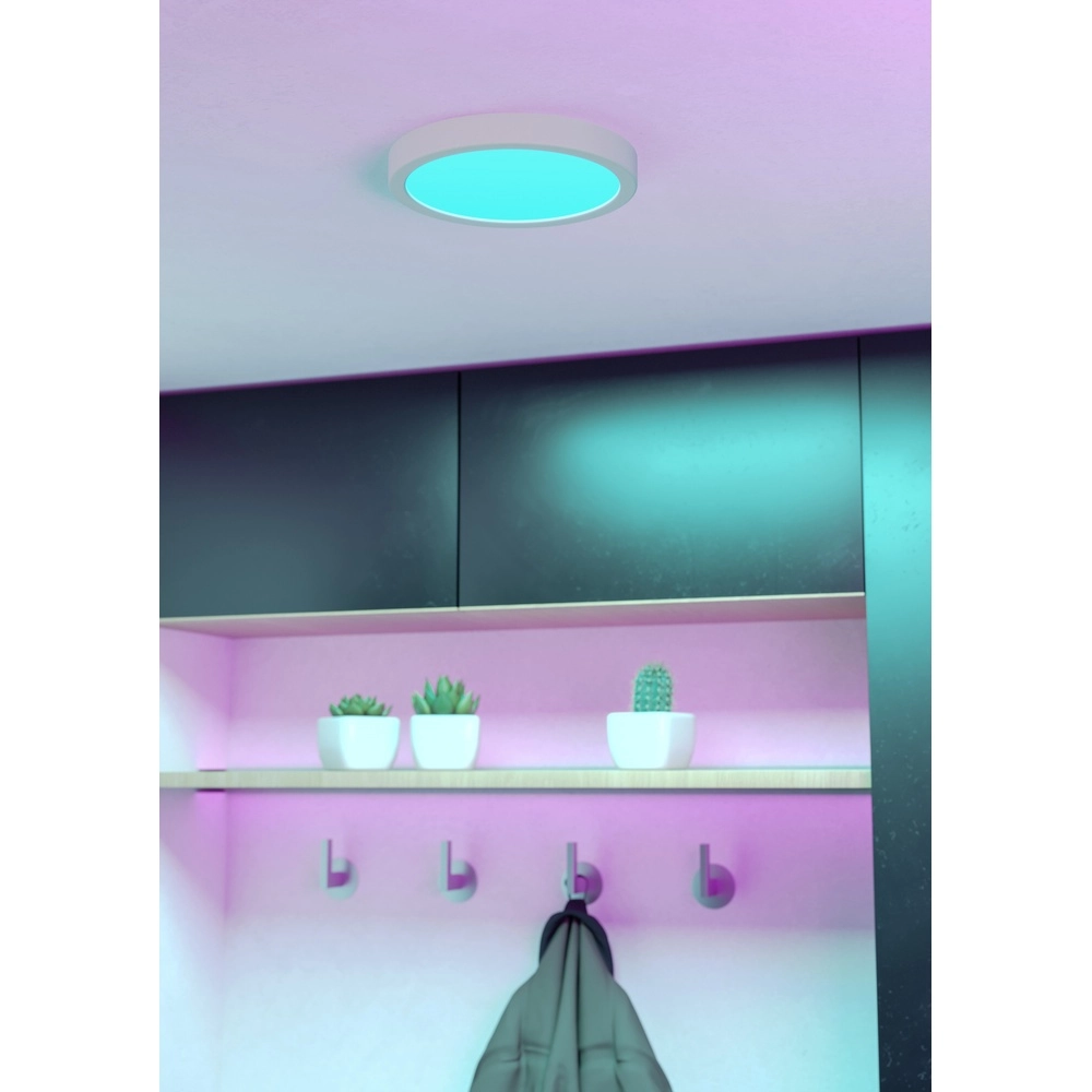 Deckenlicht IP44 Fueva 6-Z rund – weiß – Ø 21,1 cm Eglo 9008606330546