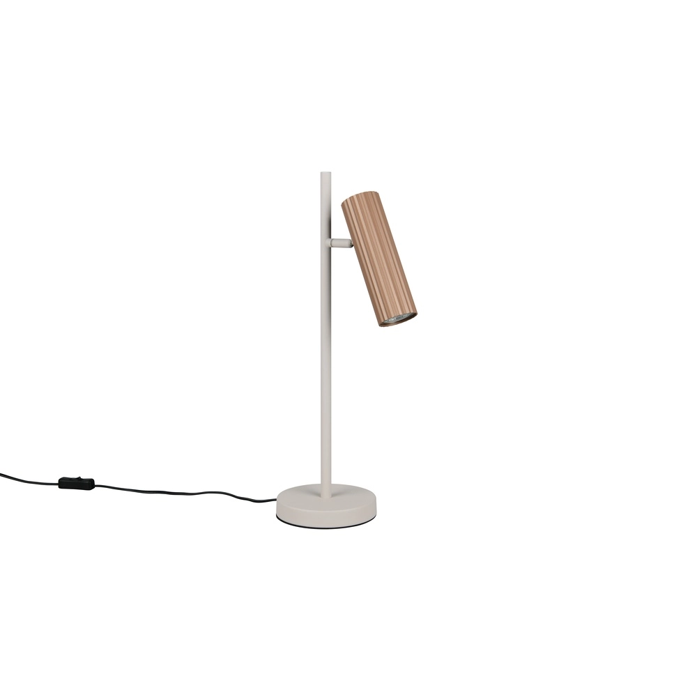 Design-Tischleuchte Soka mokkabraun Trio 4017807670219