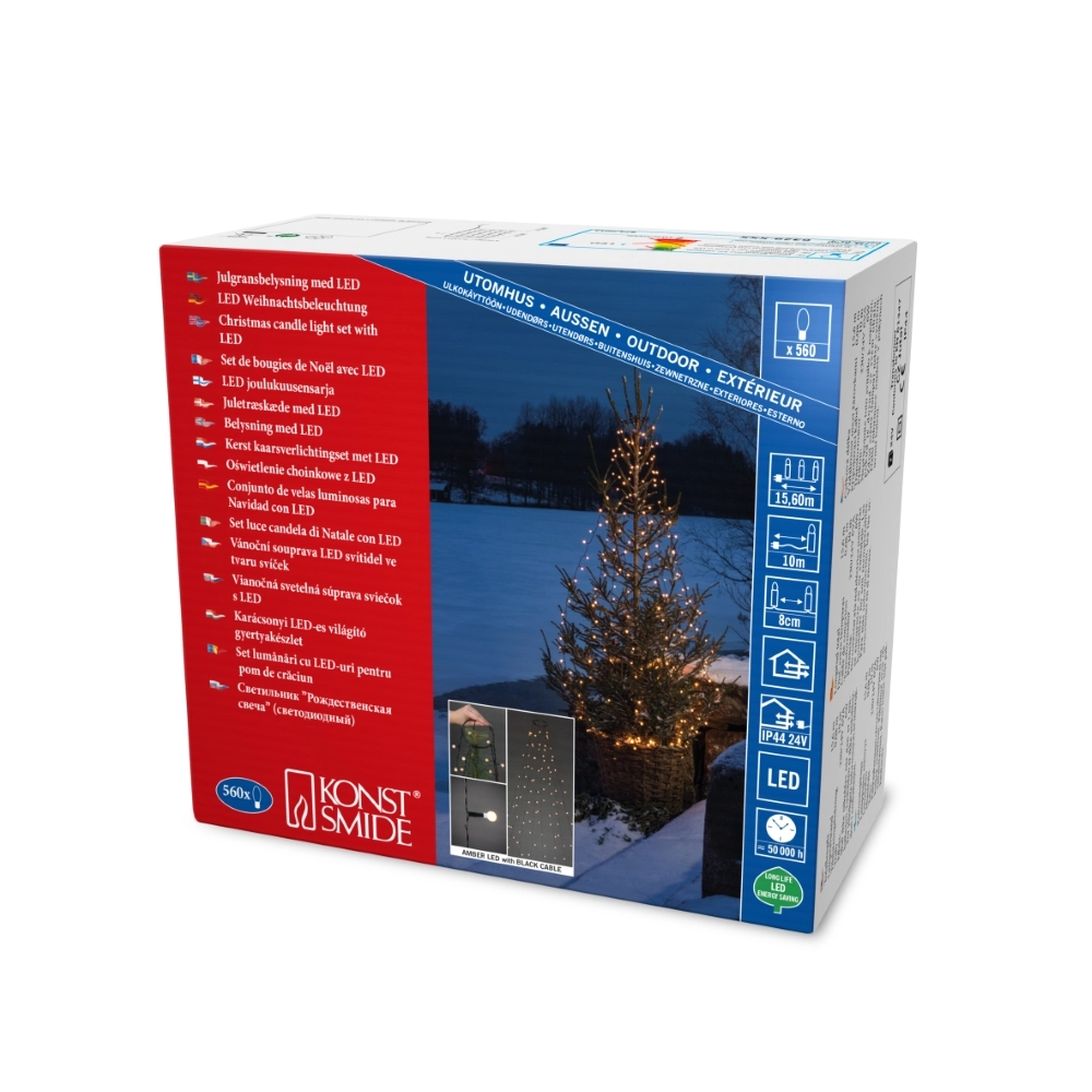 Lichtmantel 560 Led für den Weihnachtsbaum KonstSmide 7318306329804