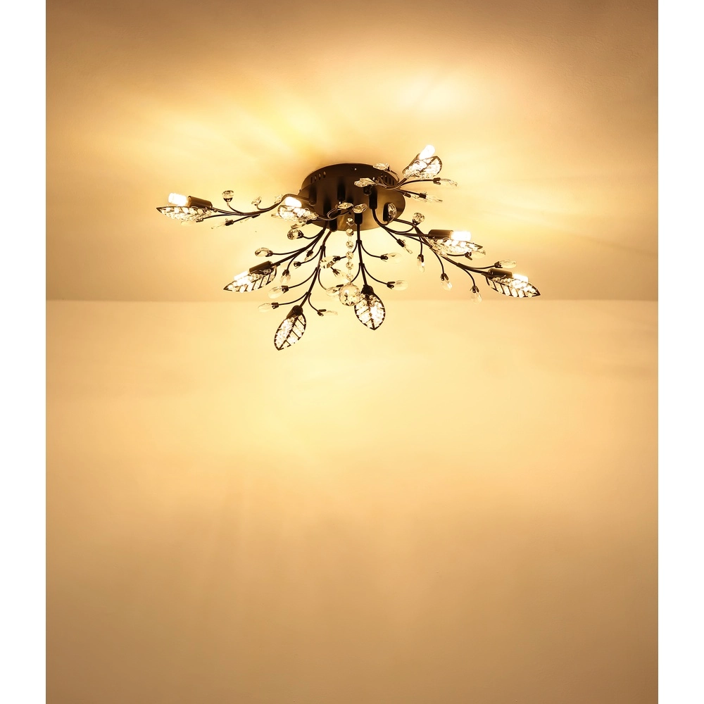 Klassische Deckenlampe Janis Schwarz Globo 9007371572151
