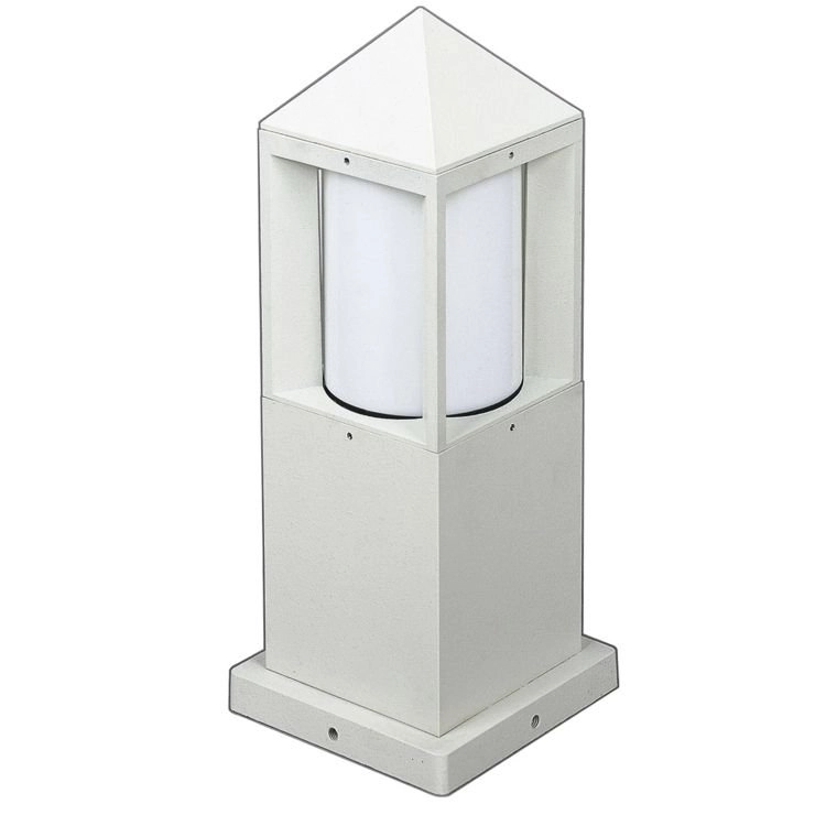 Gartenlampe Triangle Weiß