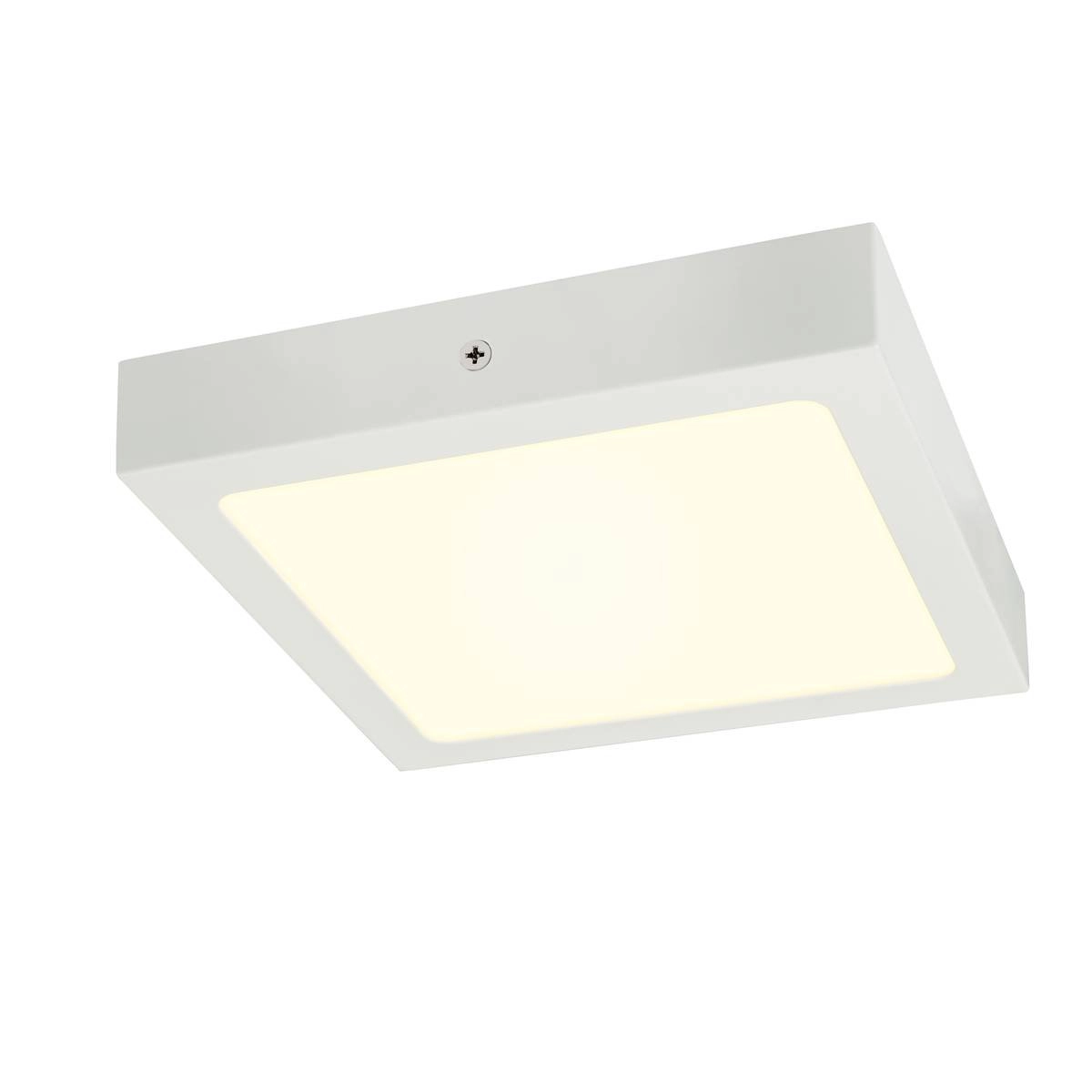 LED Deckenleuchte Senser 15W - 4000k - 21,5 cm weiß SLV 4024163248556
