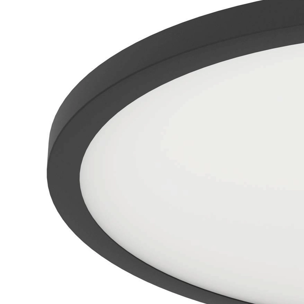 Smart Slim Deckenlicht Sarsina-Z Ø 45cm – schwarz Eglo 9008606264063
