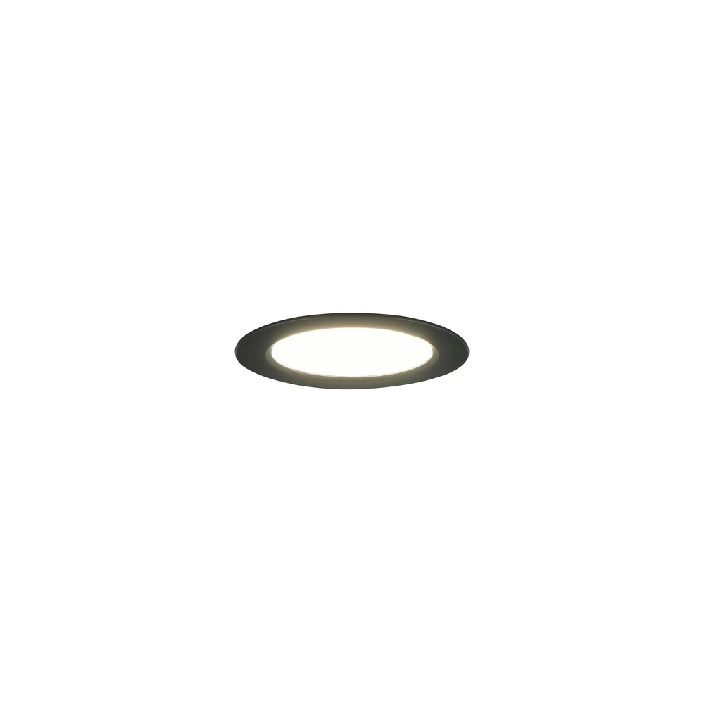 Zurückgesetzter Scheinwerfer Ural schwarz Ø 12 cm Trio 4017807711455